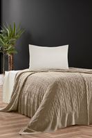 HERA  Triko Yatak Örtüsü TEK KİŞİLİK 180 x 230 (PÜSKÜT) -