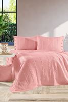 MİNE Triko Yatak Seti 240 x 260 (PUDRA) - 